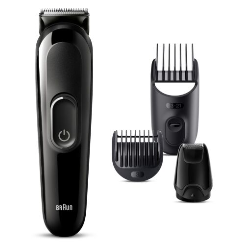 Braun MGK3420 multifunkciós trimmelő tartozékokkal szakáll és hajformázáshoz