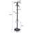 Springos coat rack with marble base and umbrella stand, with dimensions