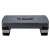 Springos podesiv platform za step, 3 razine visine, crna i siva, za aerobne fitness treninge