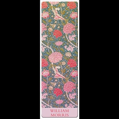 Fridolin Könyvjelző 5x16cm, William Morris:Design with Flowers