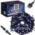 Springos 300 LED 24m Christmas Lights, Cool White and Blue, with Box