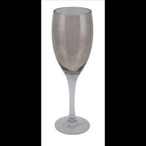 Gehlmann Füstszínű üvegkehely  13x13x40cm 114224949 - Gehlmann