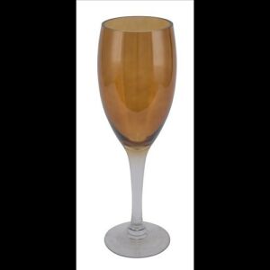Gehlmann Borostyánszínű üvegkehely  13x13x40cm 114224950 - Gehlmann