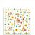 Ambiente Easter Collage papírszalvéta 25x25cm, 20db-os 137985319
