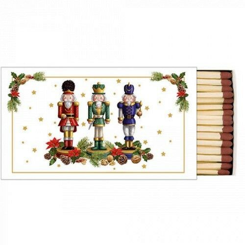 Ambiente Bearded nutcracker gyufa 6,5x11cm