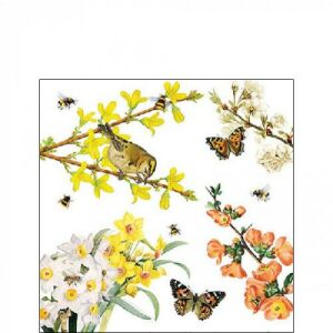 Ambiente Spring awakening papírszalvéta 25x25cm, 20db-os 137985411 - Ambiente