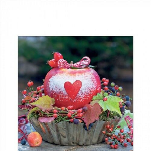 Ambiente Snow dusted apple papírszalvéta 25x25cm, 20db-os 114225940