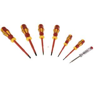 Extol Premium 53087 Insulated Screwdriver Set, 7 pieces - Extol