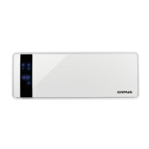G3 Ferrari G60022 electric wall convector heater, white, front view - Electric fireplace, Dehumidifier, Space Heater, Electric Heating Panel and Wood-burning fireplace