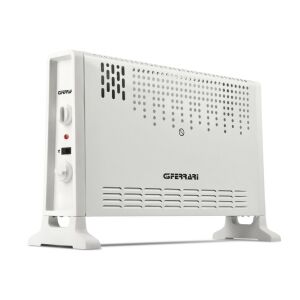 Elektryczny grzejnik konwekcyjny G3 Ferrari G60020 z wentylatorem, biały - Kominek elektryczny, Osuszacz powietrza, Grzejnik termiczny, Elektryczny panel grzewczy i Kominek opalany drewnem