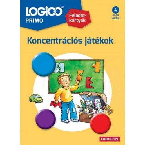 LOGICO Primo 3228 - Koncentrációs játékok 125416103 - Logikai foglalkoztató füzet