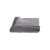 Springos gray plush blanket, 160x200 cm, folded