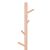 Springos 172 cm Standing Clothes Rack, with Marble Base, Wood Effect 40941455