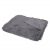 Springos graphite fluffy blanket, 200x220 cm, folded