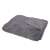 Springos Lovely blanket extra soft, gray, 200x220 cm, angled view