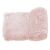 Rolled Springos pink plush blanket, cozy and warm