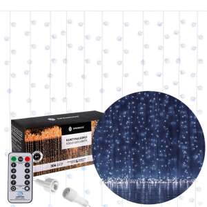 Lumini Springs în formă de gheață cu telecomandă și adaptor de alimentare, 306 LED - Ghirlande luminoase