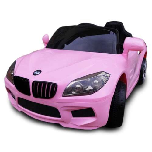 Cabrio B14 BMW hasonmás elektromos kisautó, rózsaszín 77684139