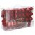 Springos Weihnachtsschmuck-Set - Rot - 72 Teile - Kunststoff 87317933