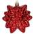 Roter Christbaumschmuck, Weihnachtssternform