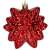 Roter Christbaumschmuck, Weihnachtssternform