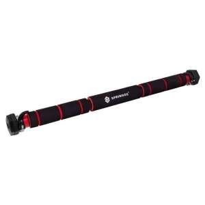 60-100 cm pull up bar, 300 kg capacity, steel, black