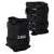 Adjustable ankle and wrist weight 2 x 2,5 kg - black 40940257