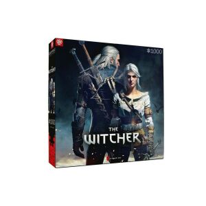 Good Loot The Witcher Geralt & Ciri Puzzle 1000 piese cutie - Puzzle 3D & Puzzle cu burete