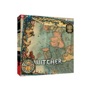 Good Loot The Witcher Northern Kingdom Térkép 1000 Darabos Puzzle Doboz - Good Loot