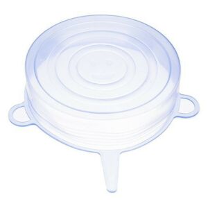 Szilikon rugalmas edényfedő - 6 darabos készlet 114257753 - Iso Trade