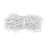 Springos Hideg Fehér LED Jégcsap Fényfüggöny feltekerve fehér háttéren