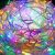 Light curtain 300 led string lights, 12m, multicolour + cool white 111654583