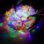 Multicolor LED icicle lights, Fényfüggöny 300 LED string lights