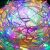 Light curtain 300 led string lights, 12m, multicolour + cool white 111654583