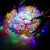 Multicolor LED icicle lights, Fényfüggöny 300 LED string lights