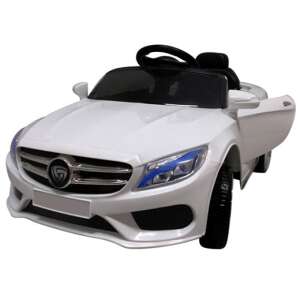Mercedes M4 hasonmás elektromos kisautó – fehér 77684327 Elektromos jármű - MP3 lejátszó - Fényeffekt