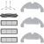 Dreame D10 Plus gen2 Kit de accesorii (RAK42 20010100001038) 124515371