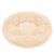 Springos XXS cream plush dog bed