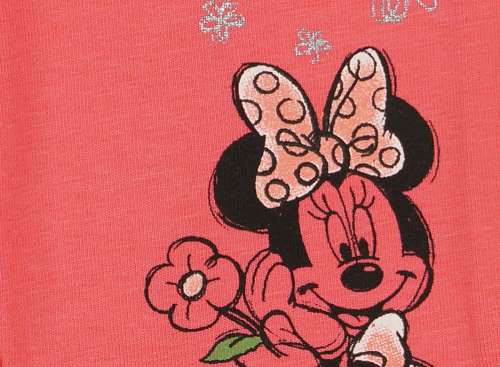 Disney lány Rövidnadrág - Minnie Mouse #narancssárga - 74-es méret 30395814