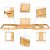 Adjustable bamboo bath shelf, 75-110 cm bath shelf 40936294
