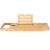 Springos adjustable bamboo bathtub tray, 75-110 cm bathtub tray