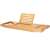 Adjustable bamboo bath shelf, 75-110 cm bath shelf 40936294