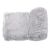 Rolled Springos grey fluffy blanket, 200x220 cm