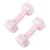 Springos 2x0.5kg pink hand weights set