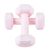 Pair of Springos 0.5kg pink dumbbells