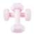 Springos 0.5kg pink dumbbells, set of 2