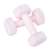 Springos 0.5kg pink dumbbells, set of 2
