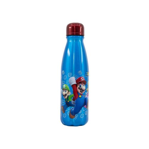 Super Mario alumínium kulacs, 600ml, Mario és Luigi mintával - Etetés