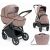 CAM Modus Duo 601 complete stroller system with bassinet, seat, and diaper bag