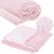 Plush plush bedspread, 200x220 cm, pink 40940872